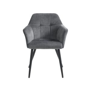 Lounge Samt Grey<br> 1er und 2er Set